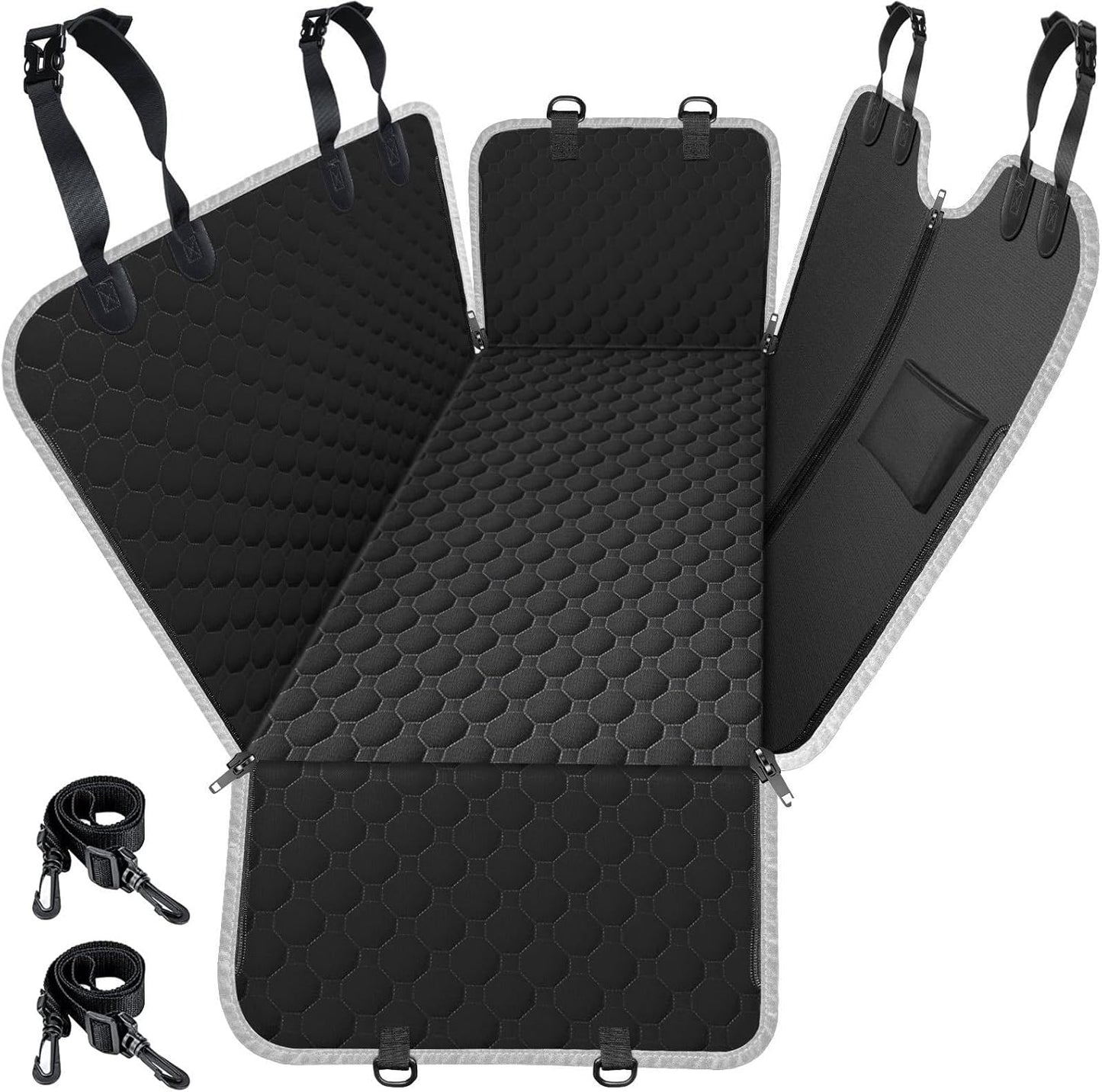 Ultimate Waterproof Dog Car Seat Cover - Heavy Duty Hammock for Back Seat Protection | Fits Sedans, Trucks, and SUVs