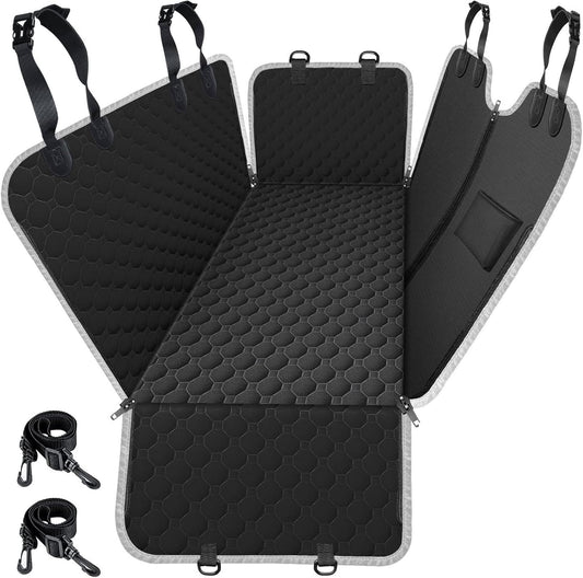 Ultimate Waterproof Dog Car Seat Cover - Heavy Duty Hammock for Back Seat Protection | Fits Sedans, Trucks, and SUVs
