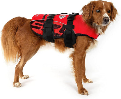 DFD Dog Life Jacket - Premium Adjustable Safety Vest with Reflective Trim & Enhanced Flotation for Small Breeds - Perfect for Water Adventures!