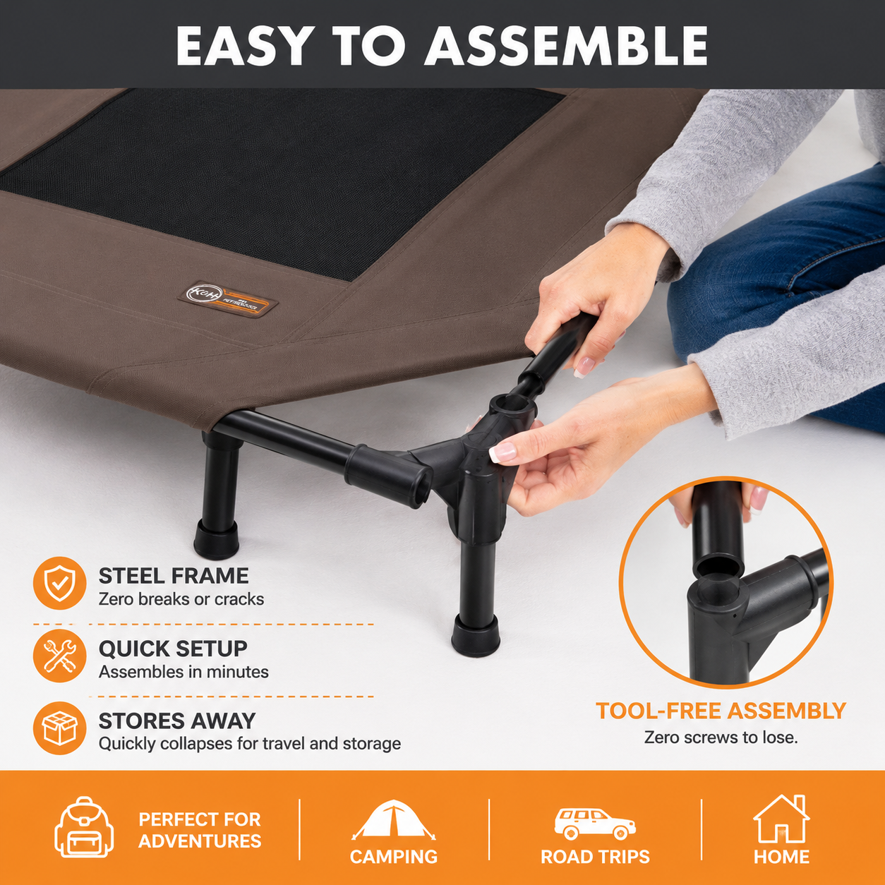 ComfortNest™ Elevated Dog Bed