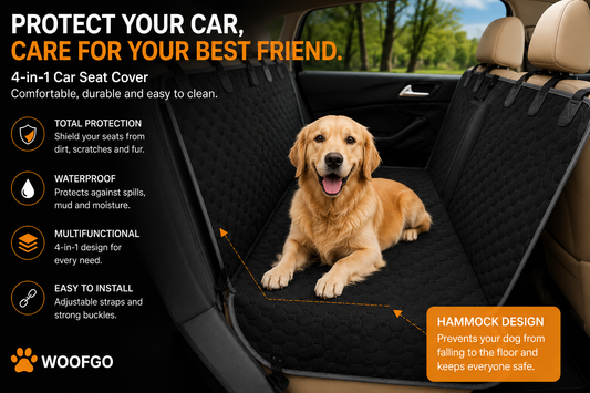 ComfortRide™ Pro Hammock Dog Car Seat Cover