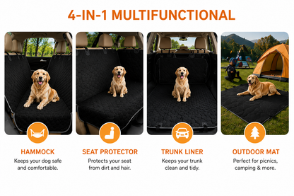 ComfortRide™ Pro Hammock Dog Car Seat Cover