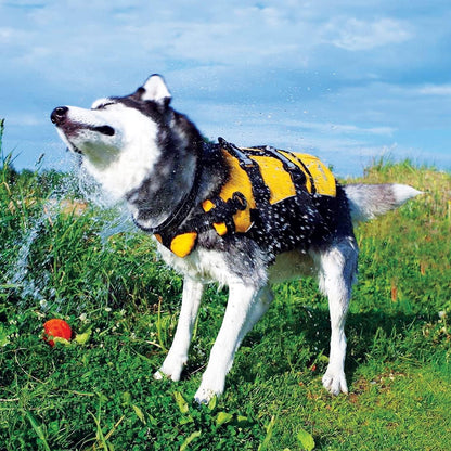 DFD Dog Life Jacket - Premium Adjustable Safety Vest with Reflective Trim & Enhanced Flotation for Small Breeds - Perfect for Water Adventures!