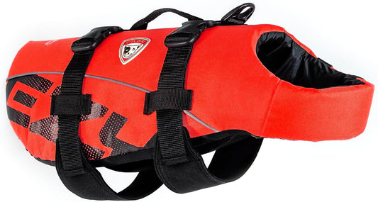 DFD Dog Life Jacket - Premium Adjustable Safety Vest with Reflective Trim & Enhanced Flotation for Small Breeds - Perfect for Water Adventures!