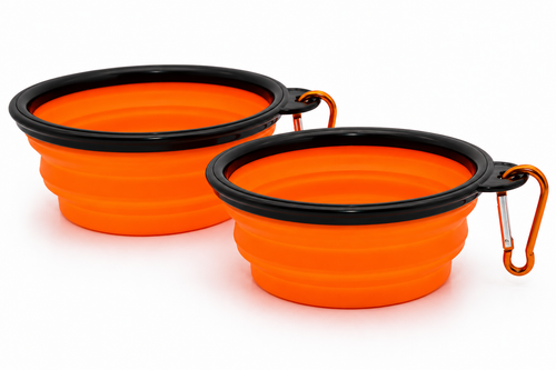 Adventure Bowl™ — Collapsible Travel Dog Bowl Set of 2
